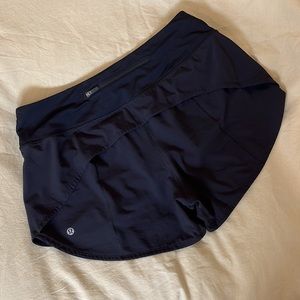 Lululemon Speed Shorts Black 8